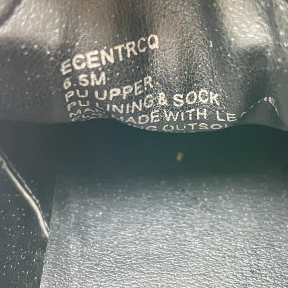 Steve Madden Women Shoes Black Quilt Faux Leather Upper Sneaker Size 6.5 - Picture 12 of 12